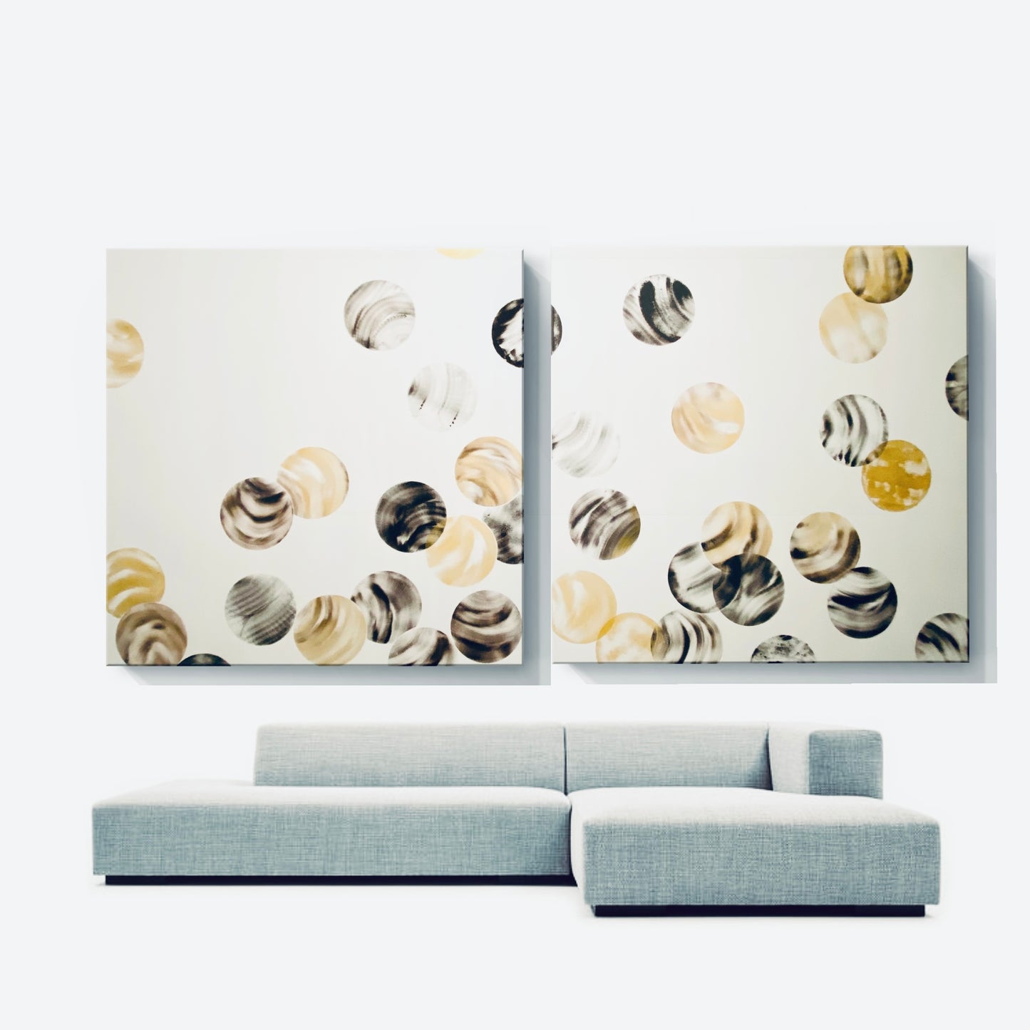 „global gold“ 130 x 270 2-tlg