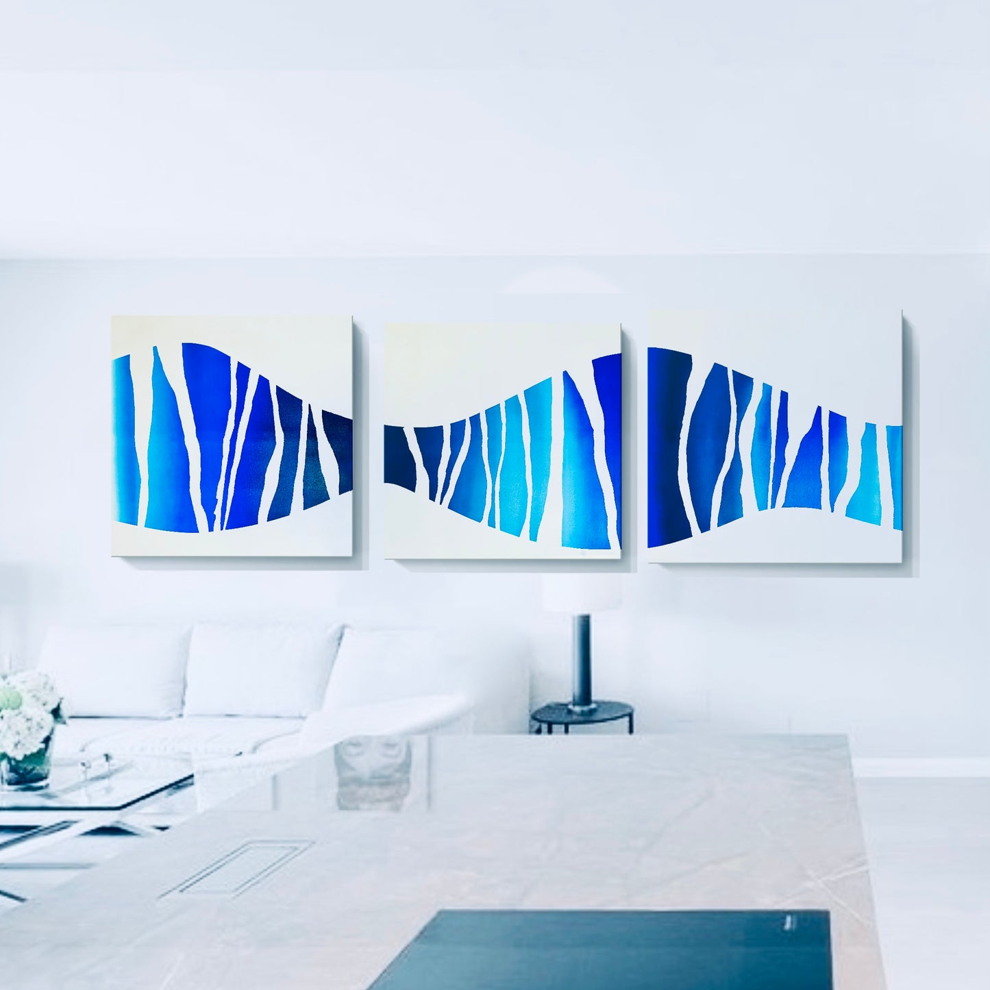 „wave“ 90 x 280 3-tlg