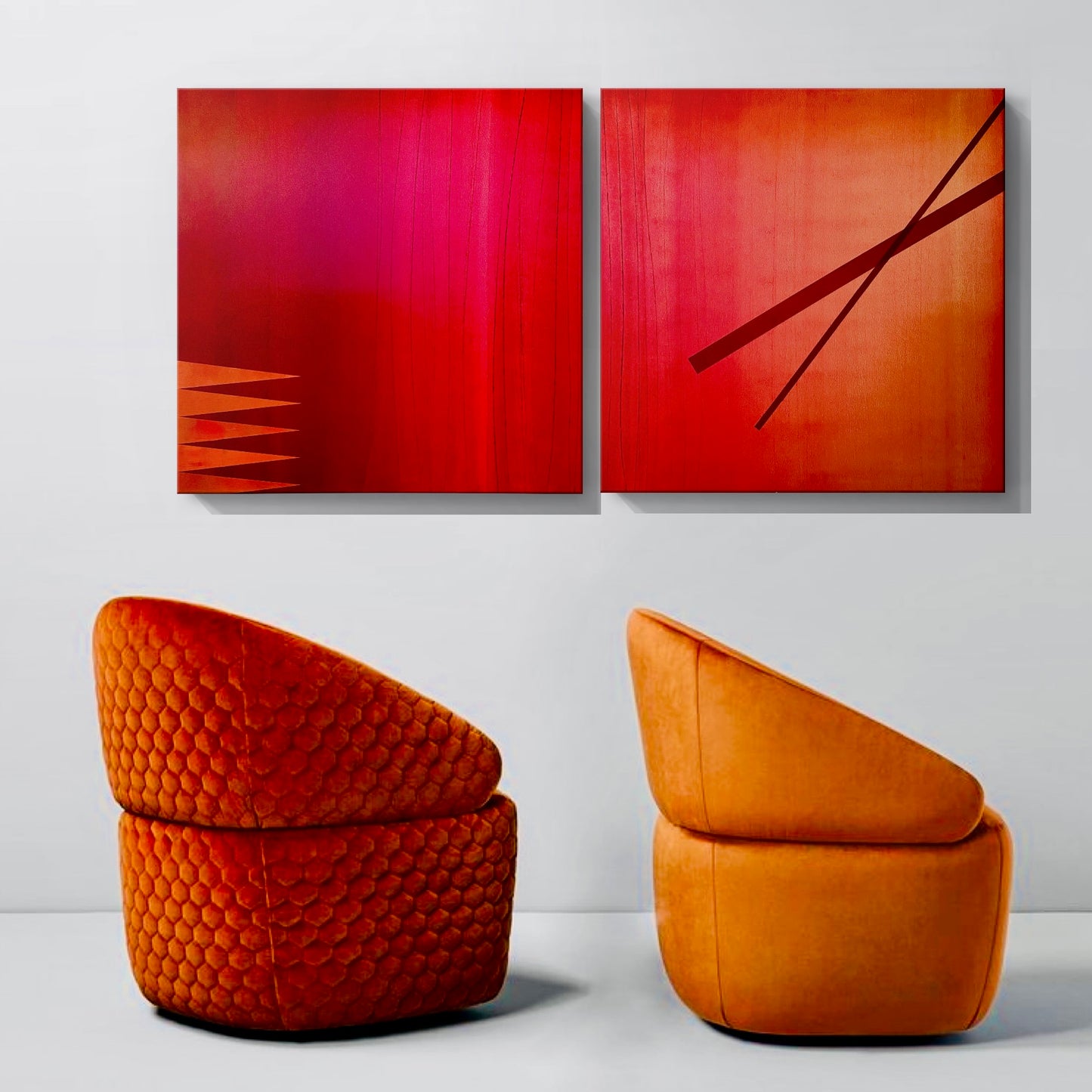 „red cut“ 90 x 190 2-tlg