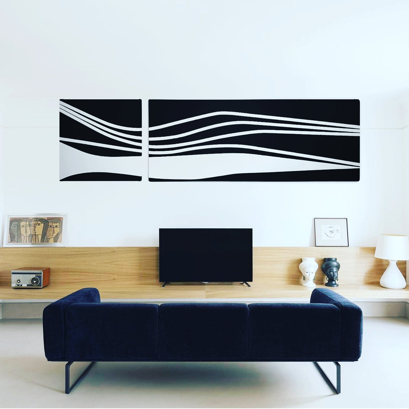 „wave“ 50 x 190 2-tlg