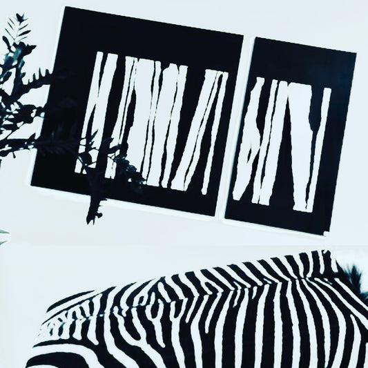 „zebra“ 90 x 150   2-tlg
