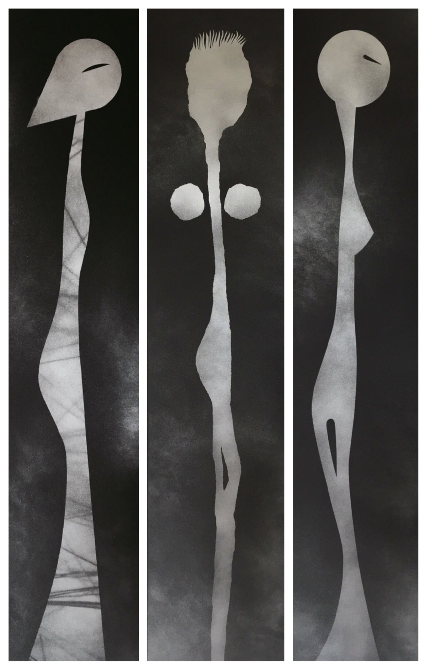 „space“ a‘ 130 x 30   3-tlg